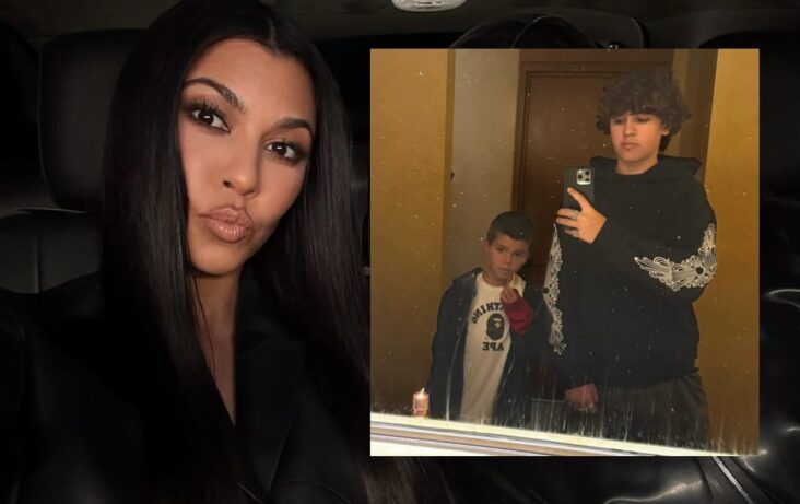 kourtney kardashian kommenterer rykter om mason disick har en datter piper