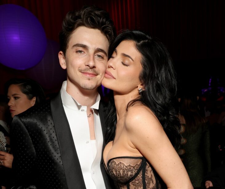 timothée chalamet kylie jenner oscar