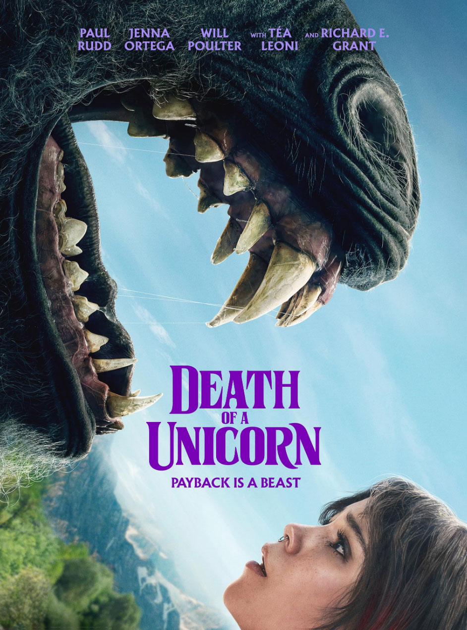 death of a unicorn poster norge norway a24