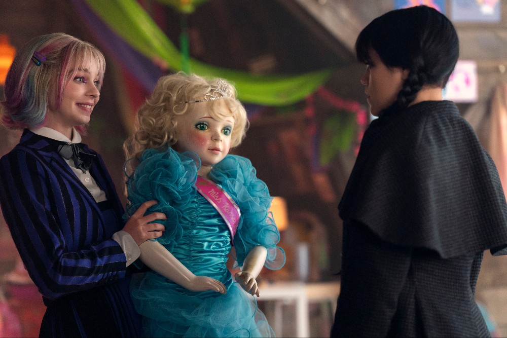 wednesday sesong 2 emma myers jenna ortega