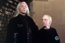 Jason Isaacs Tom Felton Draco Malfoy Lucius Malfoy Harry Potter HBO series
