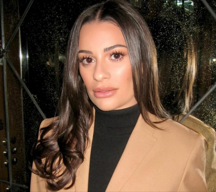 lea michele lese