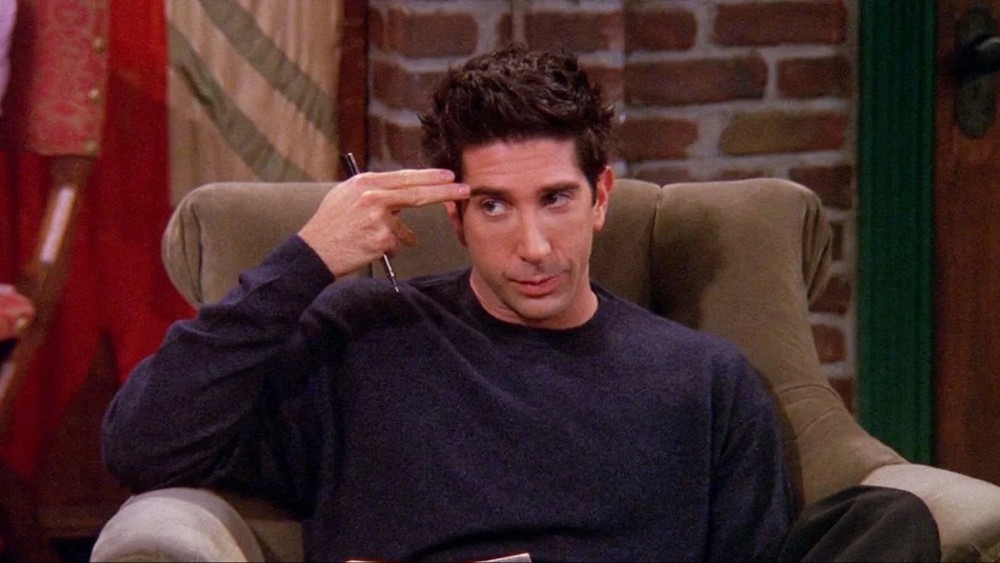 ross geller david schwimmer friends hovedkarakterene