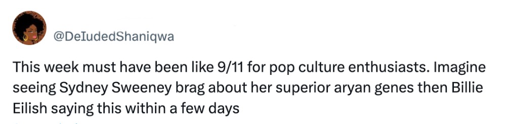 billie eilish sydney sweeney