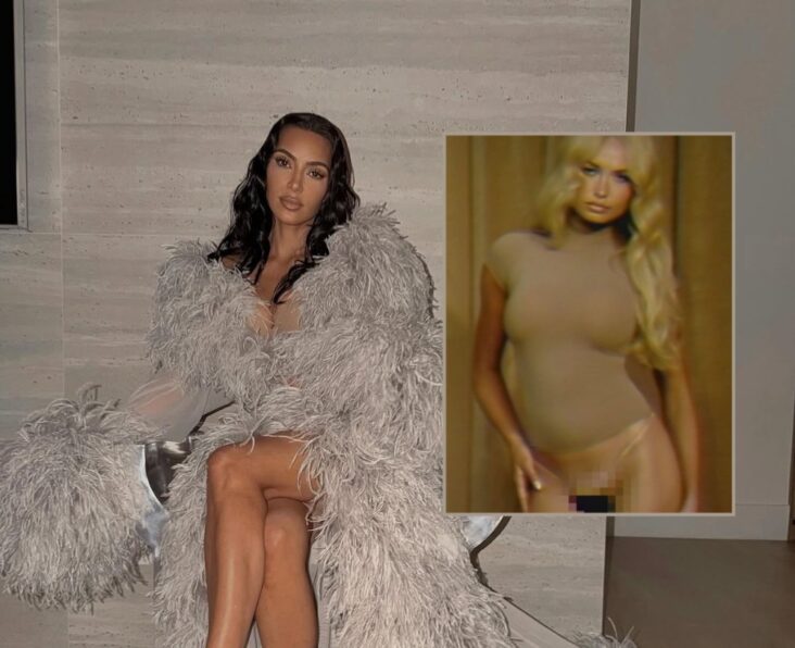 kim kardashian skims hårete truser