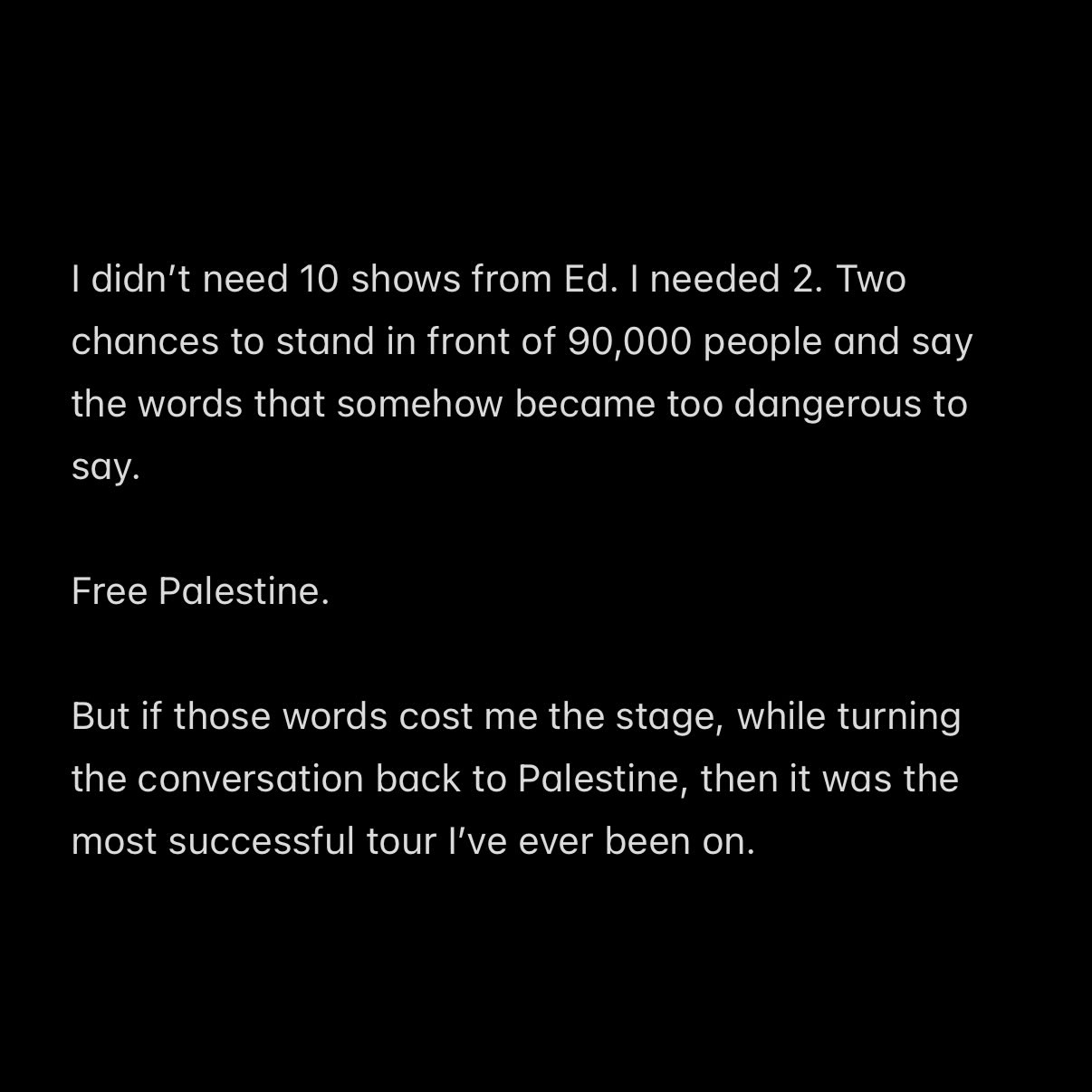 macklemore ed sheeran free palestine pink 1