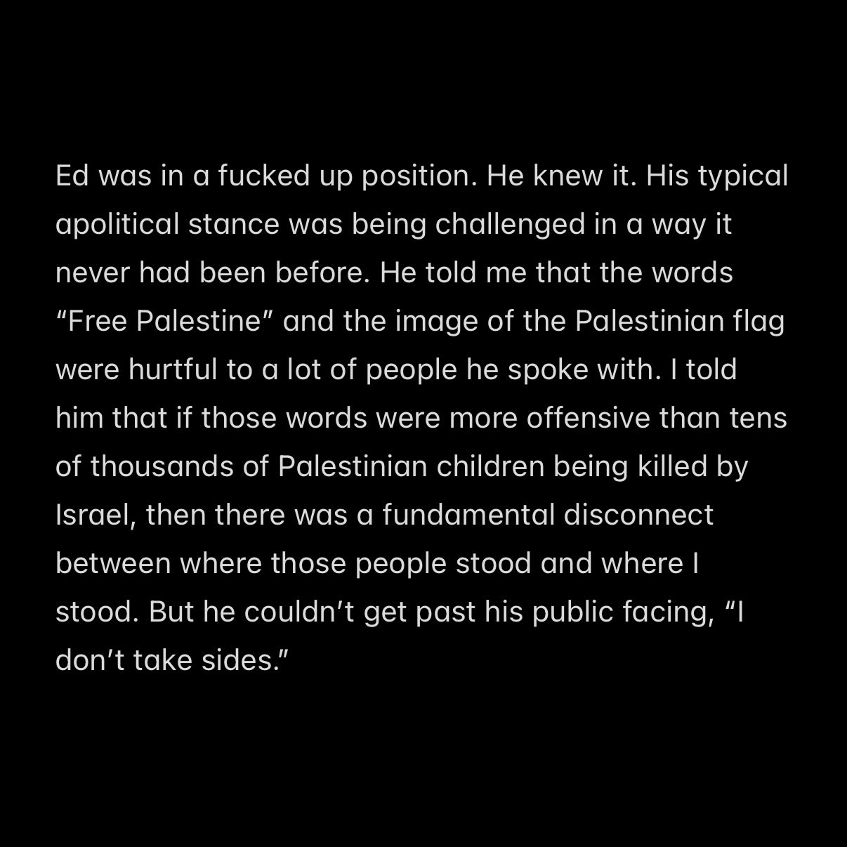macklemore ed sheeran free palestine pink 1
