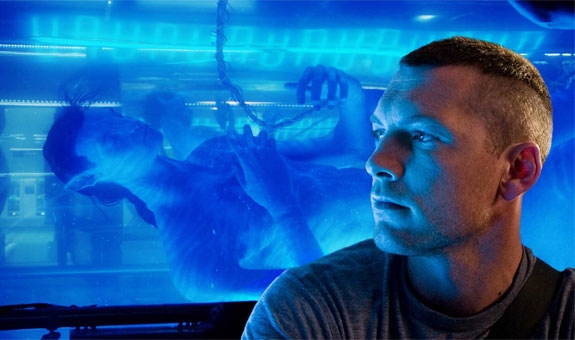 SAM WORTHINGTON SOM JAKE SULLY I AVATAR (20TH CENTURY FOX)