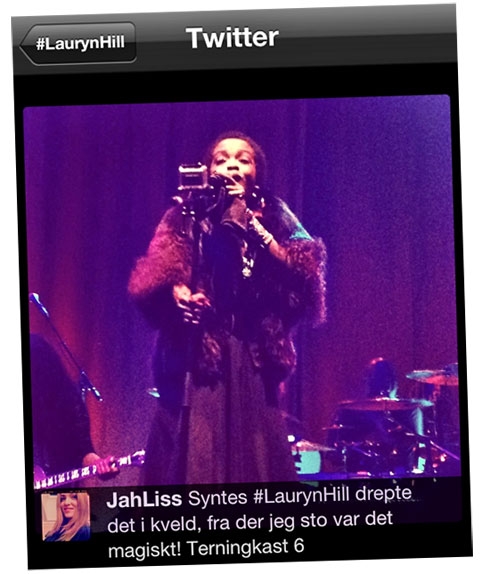 Lauryn Hill i Oslo Spektrum