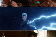 J-LAW, EVAN SOM QUICKSILVER, STORM, WOLVERINE & TYSKE MICHAEL FASSBENDER SOM MAGNETO (FOX/MARVEL)