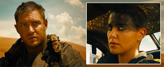 Mad Max: Fury Road med Tom Hardy og Charlize Theron (Warner Bros.)