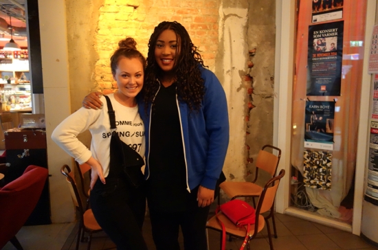 VI TRAFF SØTE RAYLEE I OSLO (CHIOMA ANUGWEJE/730)