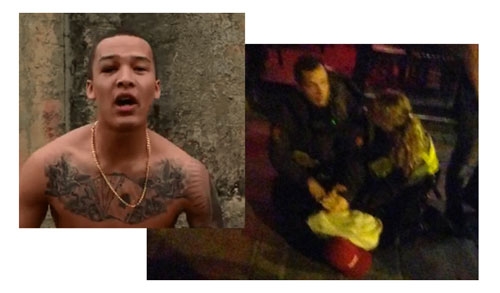 ELDRE GATEFLAMMER: TSHAWE & ONKLP STILLER FOR SLIM KAMEL (FACEBOOK)