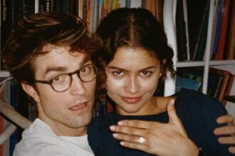 Robert Pattinson og Zendaya i The Drama regissert av Kristoffer Borgli (A24)